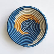 Medium Basket - Sky Blue Swirl