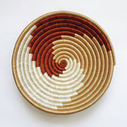 Medium Basket - Rust Swirl
