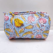 Quilted Toiletry Bag - Spring Time