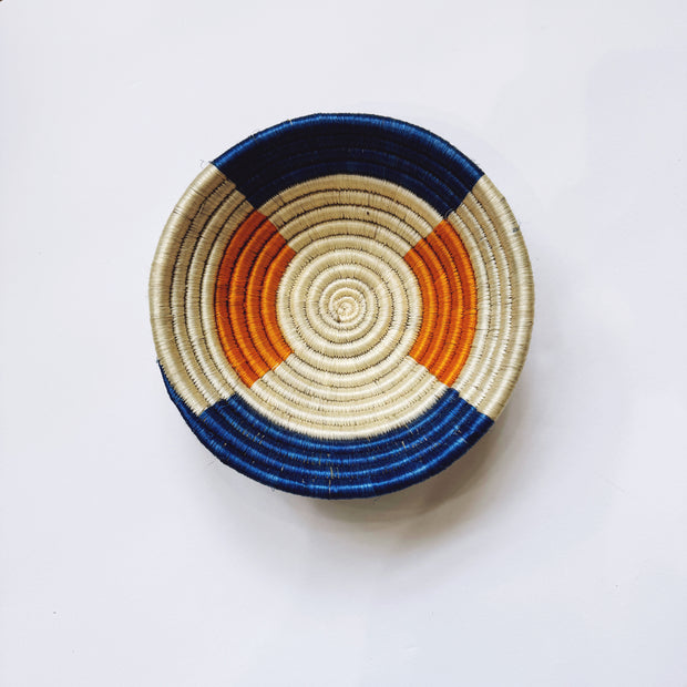 Small Basket - Orange/Blue - Mango + Main