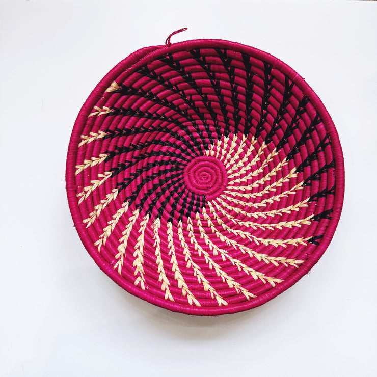 Large Basket - Fucshia Arrows - Mango + Main