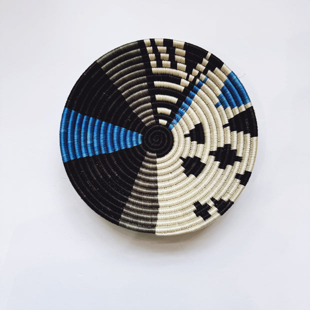 Medium Basket - Black & Blue Mod - Mango + Main