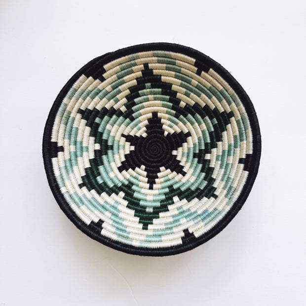 Medium Basket - Teal/Black Bright Star