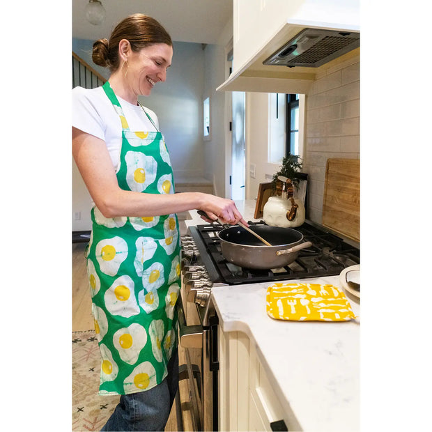 Adult Apron - Green Eggs