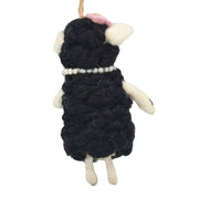 Black Sheep Felt Ornament