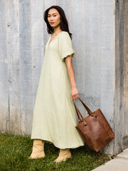 Cait Knotted Tote - Whiskey