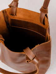 Cait Knotted Tote - Whiskey