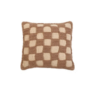 Tarika Checkered Crochet Pillow Cover