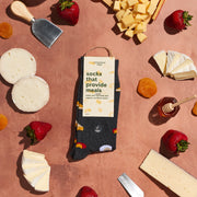 Socks that Provide Meals - Gray Cheese