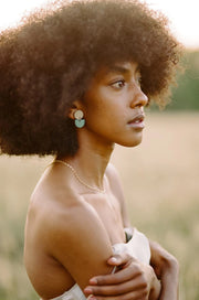 Backflip Clay Earrings - Warm Spruce