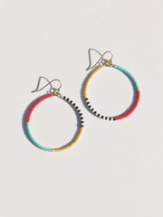 Colorpop Beaded Hoops
