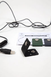 Leather Cord Organizers - Set of 3