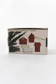 DIY Leather Gingerbread House Ornaments Kits