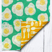 Eggs & Spoons Tea Towels - Set of Two