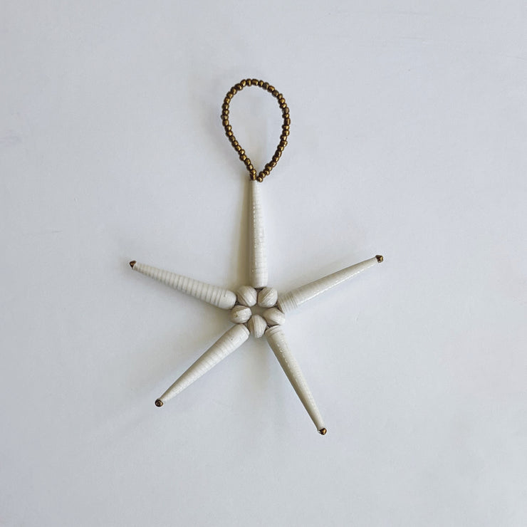 Bright Star Paper Ornament