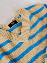 Haven Blue Stripe Sweater