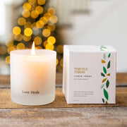 Three Trees Holiday Candle
