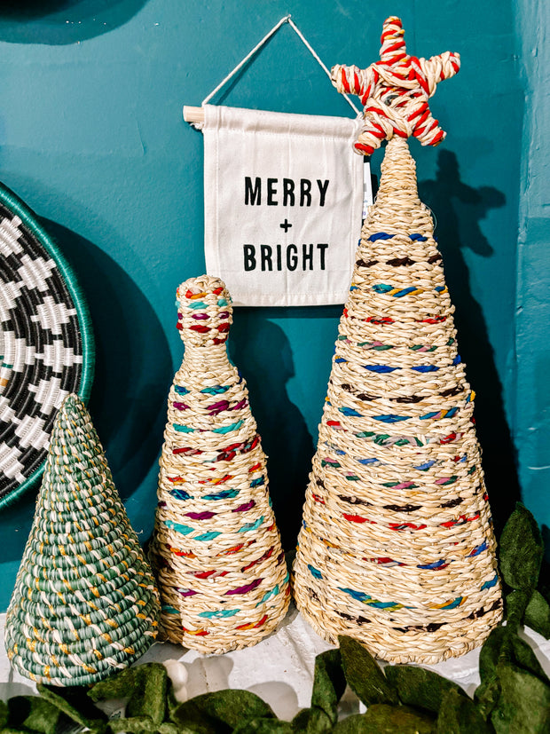 Woven Christmas Trees