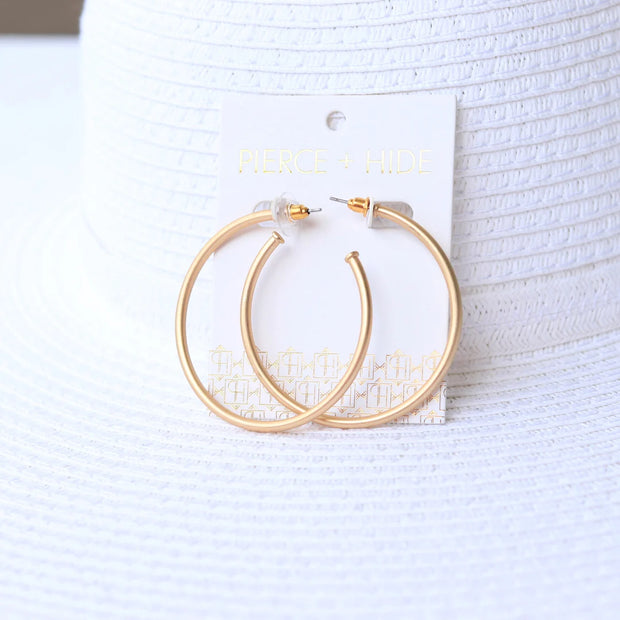 Skinny Everyday Gold Hoop