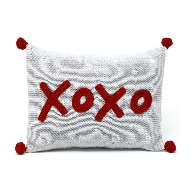 XOXO Mini Pillow- Red
