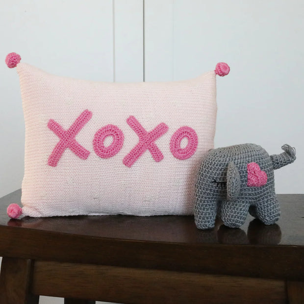 Crochet Elephant-Pink