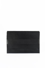Leather Laptop Sleeve - Black