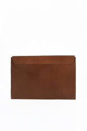 Leather Laptop Sleeve - Cognac