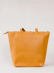 Lari Zip-Top Tote - Cognac - Mango + Main