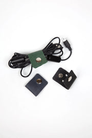 Leather Cord Organizers - Set of 3
