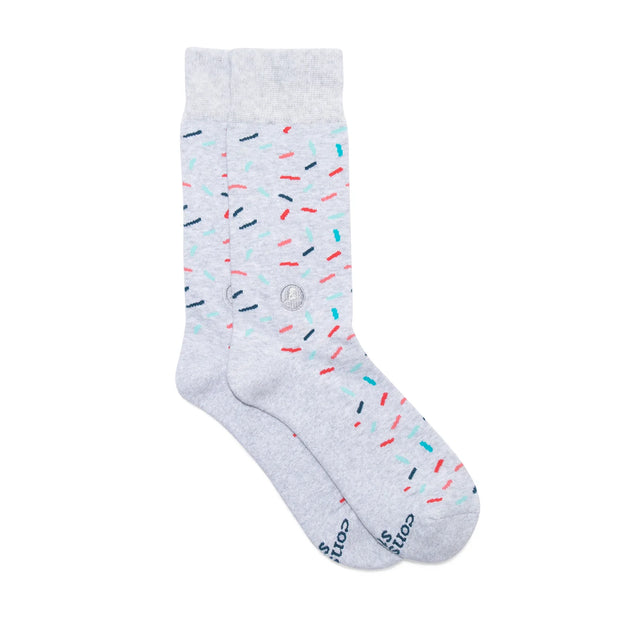 Socks that Find a Cure - Confetti