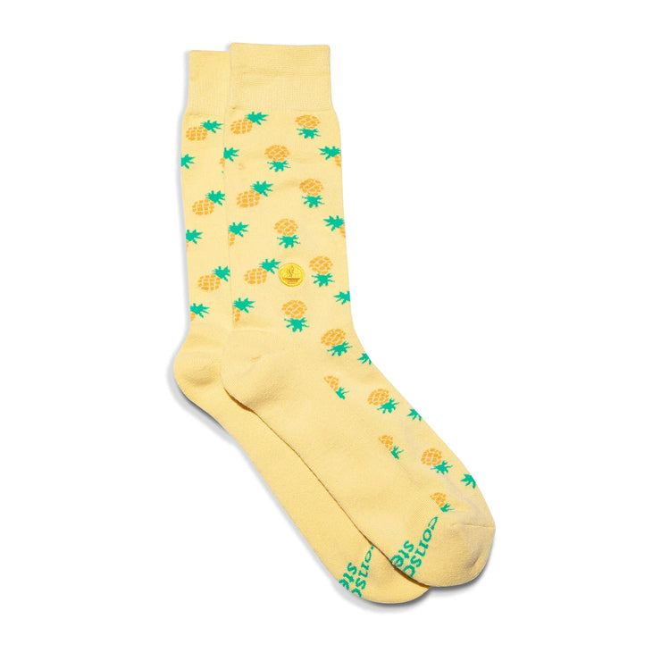 Socks That Provide Meals - Pineapples - Mango + Main