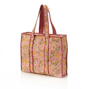 Marigold Blush Quilted Tote Bag