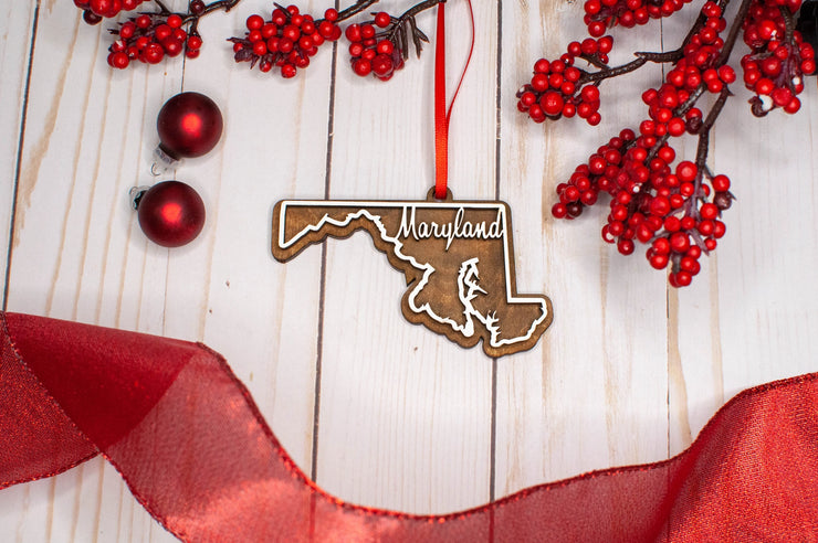 Maryland Christmas Ornament