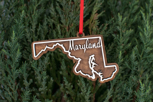Maryland Christmas Ornament