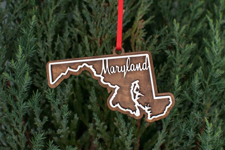 Maryland Christmas Ornament