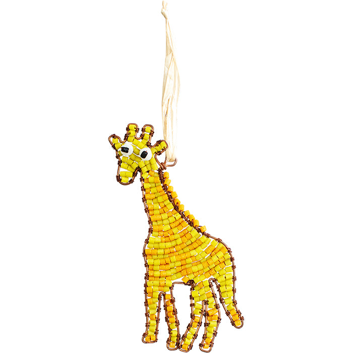 Recycled Glass Giraffe Ornament - Mango + Main