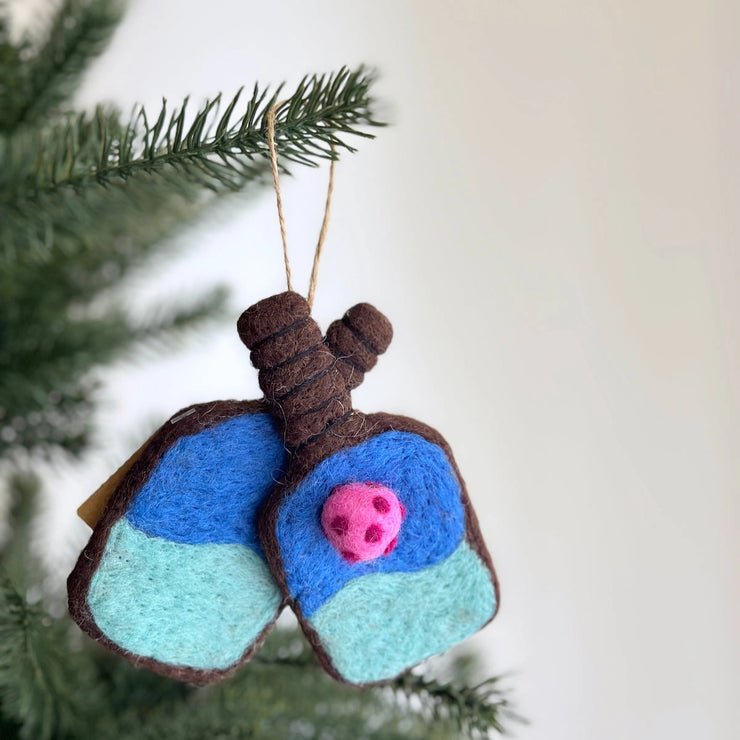 Pickleball Paddles Felt Ornament