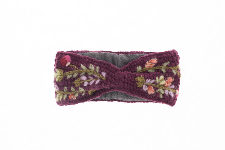 Meadow Headband - Plum