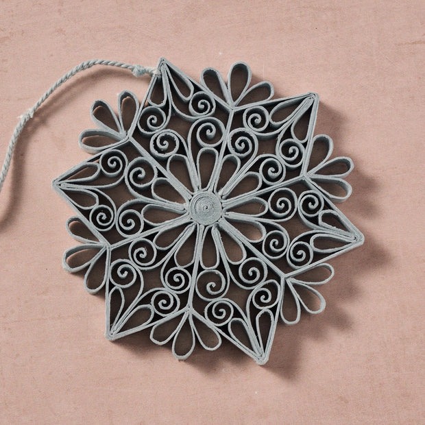 Kulla Quilled Snowflake Ornament