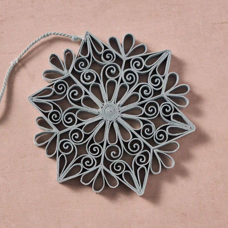 Kulla Quilled Snowflake Ornament