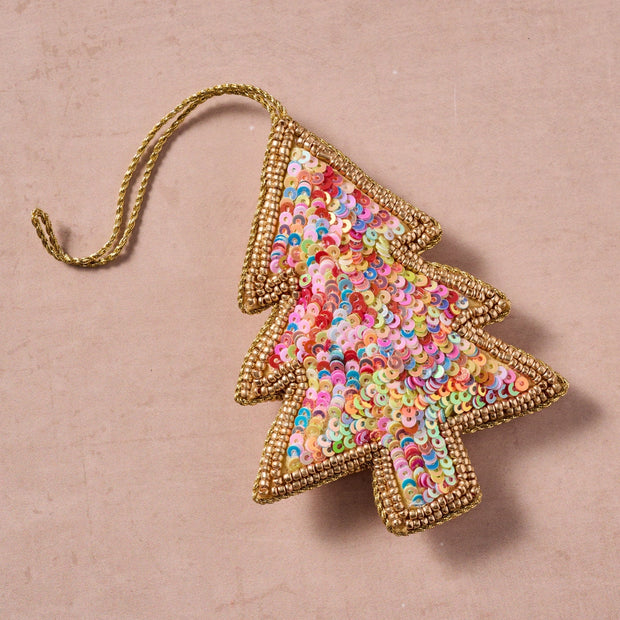 Sequin Tree Ornament