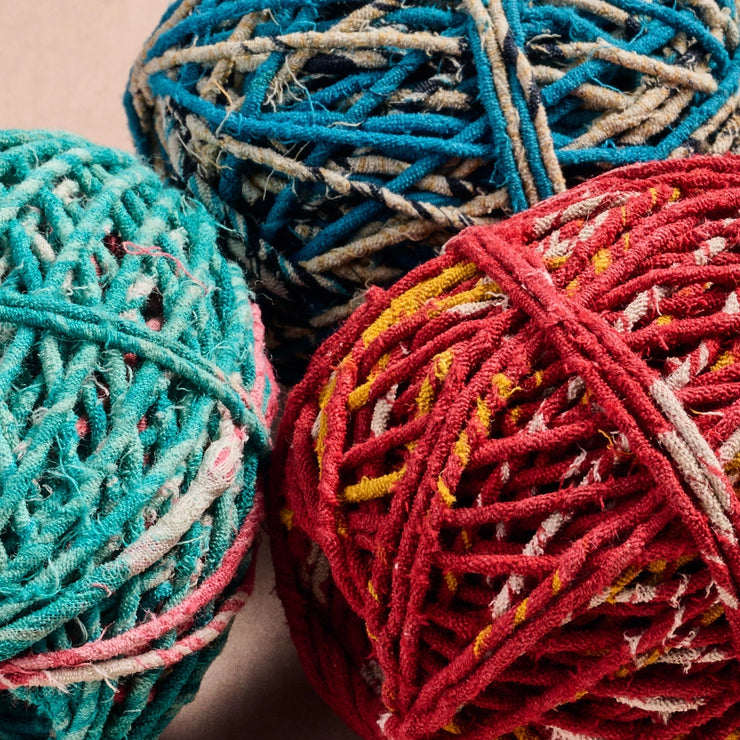 Recycled Sari Twine Ball