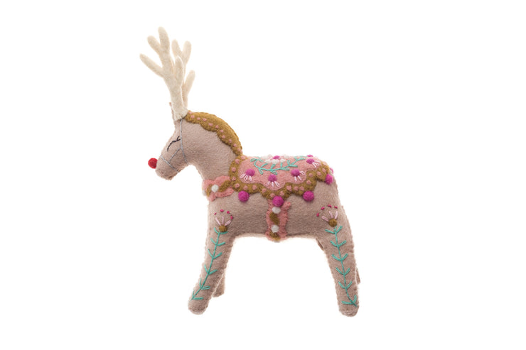 Reindeer Mantel Topper