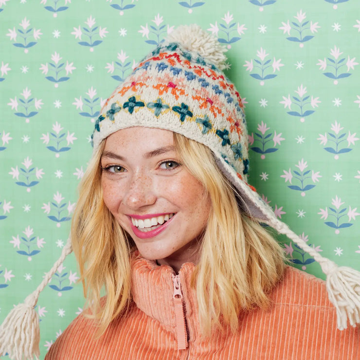 River Earflap Hat - Natural
