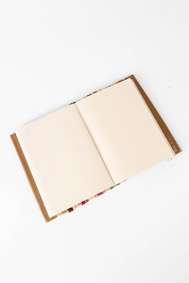 Woven Recycled Sari Journal