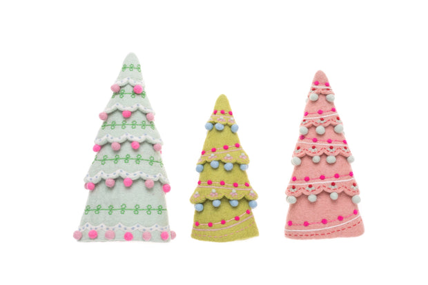 Sugar Plum Wool Trees