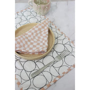 Checkered Table Napkins - Set of 4