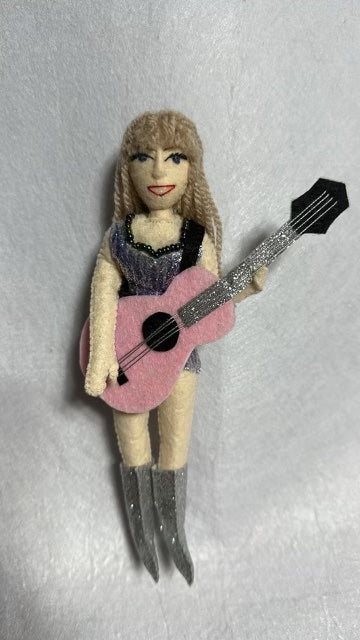 Taylor Swift Felt Ornament
