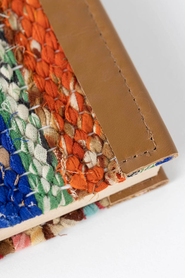 Woven Recycled Sari Journal