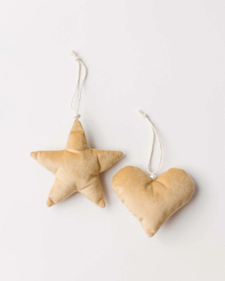 Velvet Star Ornament - Mango & Main